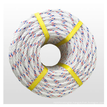 3 strands PP split film rope in 4-10mm in handle reel